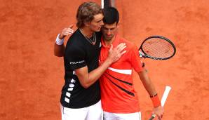 French Open 2019: Zwei Fünfsatz-Krimis vor dem Achtelfinale kosteten Zverev Kraft. Im Viertelfinale wartete Djokovic. Zverev war chancenlos. Sein ohnehin holpriges Turnier war zu Ende, nachdem er den ersten Satz mit 5:7 knapp hergab.