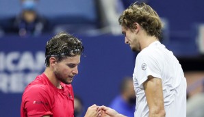 US Open 2020: Zum Abschluss der Grand-Slam-Saison durfte Zverev auch noch sein erstes Finale bestreiten. Doch wieder scheiterte er an Dominc Thiem. Sascha vergab eine 2:0-Satzführung. Ein gutes, aber kein herausragendes Jahr.