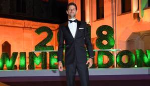 Auch Herren-Champion Novak Djokovic schlug beim Champions Dinner auf (höhö). Ihm ist die Zeremonie nicht ganz unbekannt, es war schließlich schon sein vierter Triumph in Wimbledon.