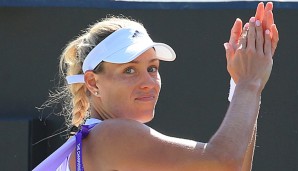 Angelique Kerber kann wieder befreit lächeln