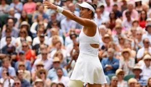 Garbine Muguruza fegte über Rybarikova hinweg