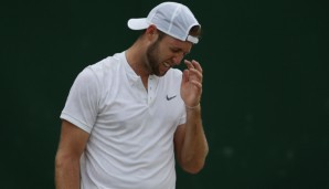 Jack Sock zeigt seinen Ärger