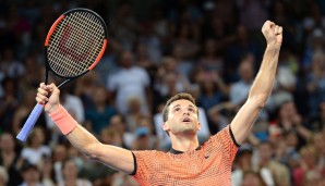 Grigor Dimitrov, Sieger in Brisbane