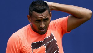 Nick Kyrgios erlebte in Queen's einen Schockmoment