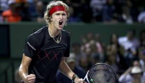 Alexander Zverev spielte ab dem zweiten Satz wie im Rausch