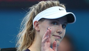 "Genie" Bouchard muss mal wieder auf das nächste Turnier hoffen