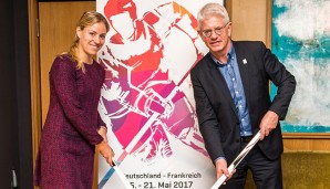 Angelique Kerber ist offizielle Botschafterin der Eishockey-WM 2017