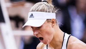 Angelique Kerber lässt im Training keine Ablenkungen zu