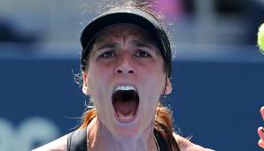 Andrea Petkovic hat in Asien Grund zu jubelen