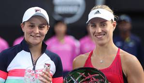 So hat es 2018 ausgesehen: Ashleigh Barty zweite Siegerin hinter Angelique Kerber