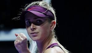 Bisher fast makellos in Singapur: Elina Svitolina