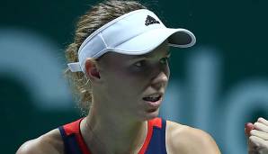 Caroline Wozniacki hat ihre Chance in Singapur gewahrt