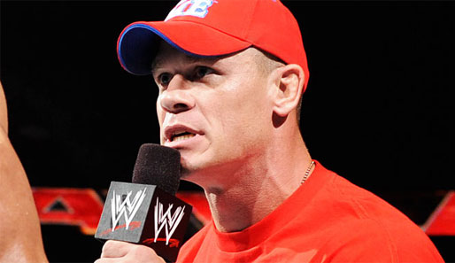 Superstar John Cena ist unter anderem siebenfacher WWE-Champion