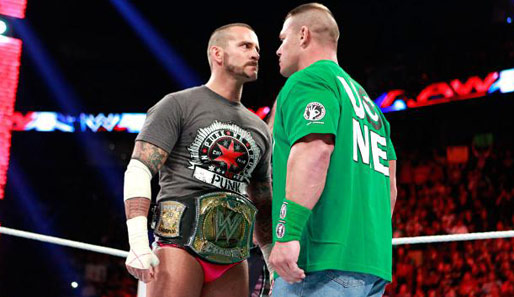 CM Punk trifft, wie schon bei Money in the Bank 2011, auf John Cena