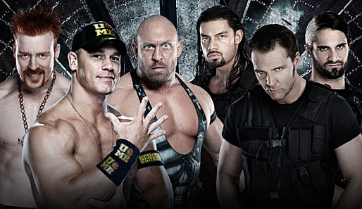 John Cena, Ryback und Sheamus verbünden sich gegen The Shield