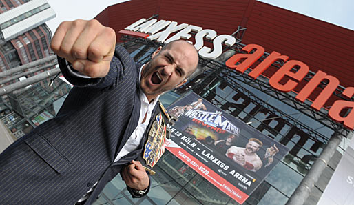 BÄM! United States-Champion Antonio Cesaro zu Besuch in der Kölner LanxessArena