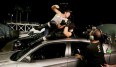 Dean Ambrose und Seth Rollins prügelten sich auf dem Parkplatz.