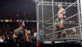 Seth Rollins verteidigte seine WWE-Championship im Steel Cage gegen Randy Orton
