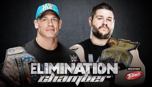US Champ John Cena trifft bei Elimination Chamber auf NXT-Champion Kevin Owens