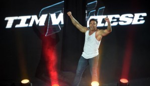 Tim Wiese debütierte bei der WWE-Houseshow in München