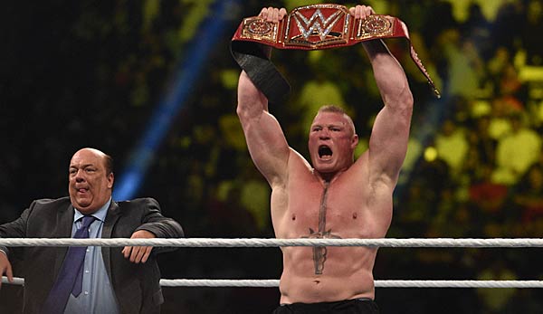 Auch Brock Lesnar geht als Universal Champion der WWE bei WrestleMania 35 an den Start. Verteidigt er seinen Titel?