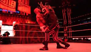 Los ging's mit einem Match zwischen The Fiend und dessen Erzfeind Randy Orton. Zurück im gewohnten Outfit wollte der Horror-Star Rache an Orton nehmen, der ihn im Februar in den Feuertod geschickt hatte.