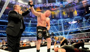 WrestleMania XXX: 22-1! Der größte Schock in der Geschichte der WWE? Keine Frage: Brock Lesnars Sieg über den Undertaker! Selbst Paul Heyman konnte es nicht fassen