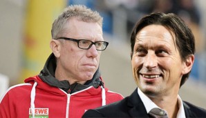 Peter Stöger fordert mit Köln Bayer Leverkusen
