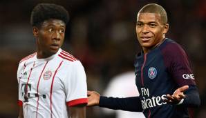 Alaba, Mbappe