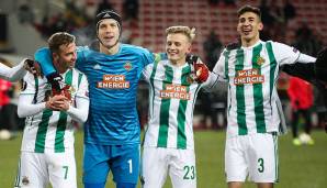 Der SK Rapid hat mit zwei späten Treffern die Chance auf den Einzug in die K.o.-Phase der Europa League gewahrt. Gegen Spartak Moskau waren die Hütteldorfer über weite Strecken das bessere Team. SPOX hat die Noten zum Spektakel von Moskau.