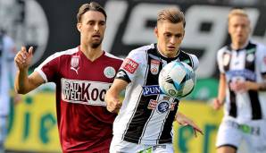 Stefan Hierländer erzielte den entscheidenden Treffer für Sturm Graz