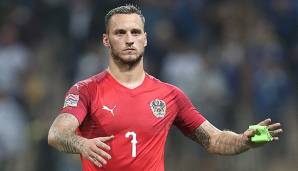 Marko Arnautovic war gegen Bosnien Kapitän der ÖFB-Auswahl.