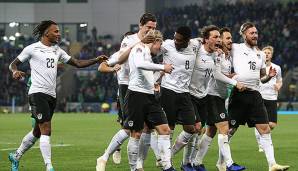 Österreich schlägt Nordirland mit 2:1.