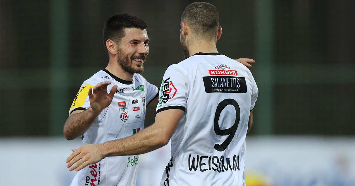 Stars des WAC: Milos Jojic und Shon Weissman