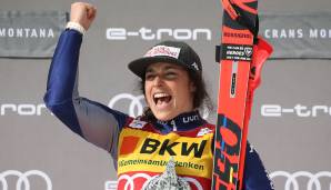 Platz 2: FEDERICA BRIGNONE (ITA): 368.150 Schweizer Franken (347.267 Euro) - Gesamt-Weltcupsiegerin, Kombination-Weltcupsiegerin, Riesentorlauf-Weltcupsiegerin.