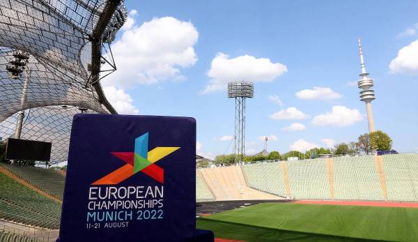 Das Olympiastadion in München dient als Austragungsort für die Leichtathletik-Wettkämpfe bei den European Championships 2022.