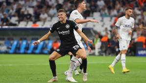 Die SGE bejubelte in Marseille den ersten Sieg ihrer Champions-League-Geschichte.