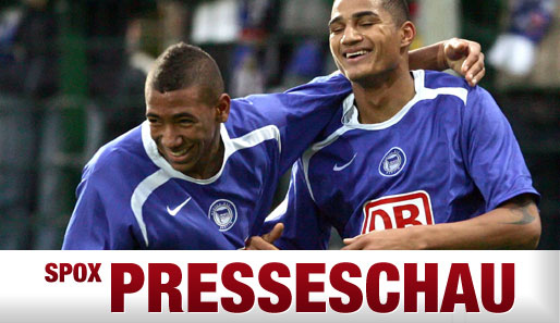 In Berlin spielten Jerome (l.) und Kevin-Prince Boateng noch Seite an Seite