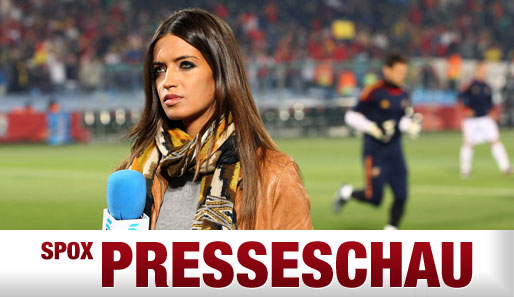 Sara Carbonero arbeitet für das spanische Fernsehen - und ist die Freundin von Iker Casillas