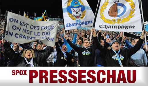 Die Fans von Olympique verwandeln das Stade Velodrome regelmäßig in einen Hexenkessel