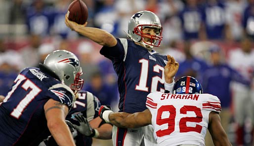 Michael Strahan macht Druck auf Brady