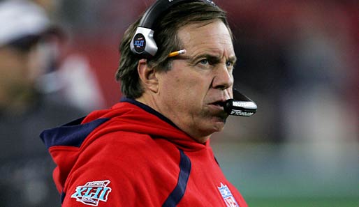 Pats-Coach Bill Belichick ahnte nichts Gutes