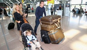 Die van der Vaarts packen ihre Koffer und fliegen weg - jetzt wieder nach Hamburg