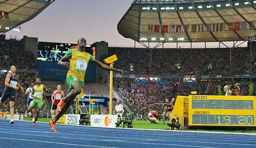 Tag 6 der WM: Es war wieder Showtime. Zweites Finale mit Usain Bolt, zweiter Fabel-Weltrekord