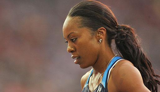 400-m-Weltmeisterin Sanya Richards (USA)