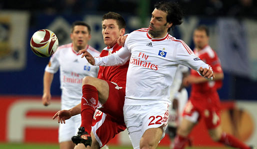 Auf Ruud van Nistelrooy ruhen die Hamburger Hoffnungen im Rückspiel in Lüttich