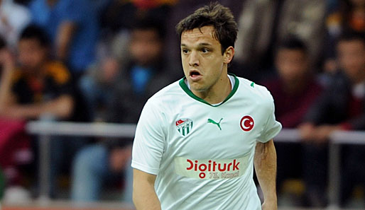 Rang 5: Pablo Batalla von Bursaspor (15 Tore)
