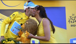 Weiter im gelben Trikot bleibt aber Vincenzo Nibali