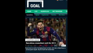 2013? Da war doch was! Für die Kollegen von "GOAL" haben Messi & Co. erfolgreich Revanche genommen für die Schmach von damals