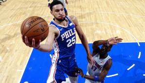 Platz 13: BEN SIMMONS - 32 Triple-Doubles in 275 Spielen - Sixers (Stand: 31. Januar 2022)